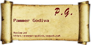 Pammer Godiva névjegykártya